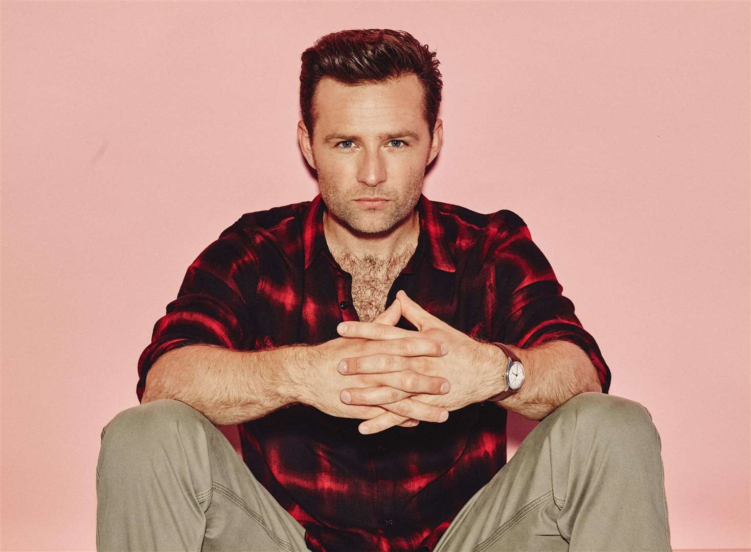 Harry Judd took on a number of guest characters, but ultimately found his place as Richard Burke. Picture: Supplied by the Orchard Theatre