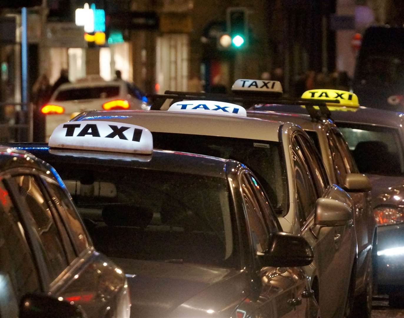 Some taxis are refusing to take short fares. Stock pic. ..
