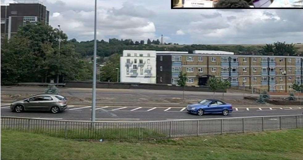 The flats visualised from New Road. Picture: Medway Council