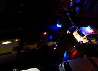 Emergency services at Blake’s nightclub in Queen Street, Gravesend