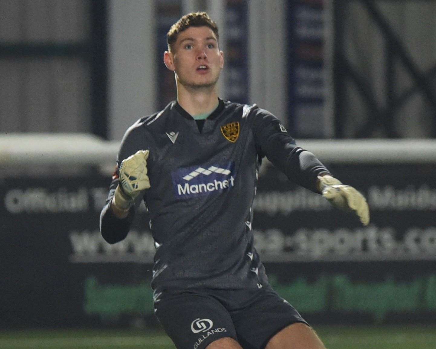 Dan Barden is on loan at Maidstone from Championship club Norwich. Picture: Steve Terrell