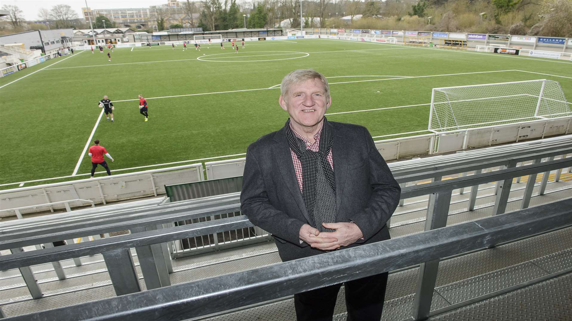 The new stand at the Gallagher offers great views Picture: Andy Payton