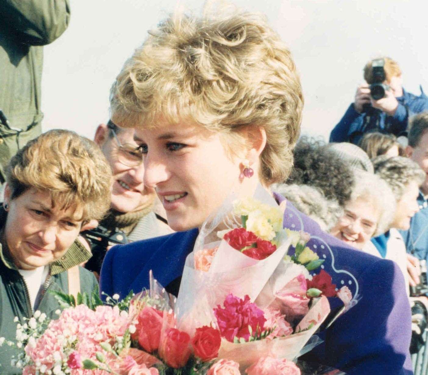 Princess Diana visits the hospital to open the Paula Carr Diabetes Centre in October 1992. She also visited in December 1985 as patron of the National Rubella Council