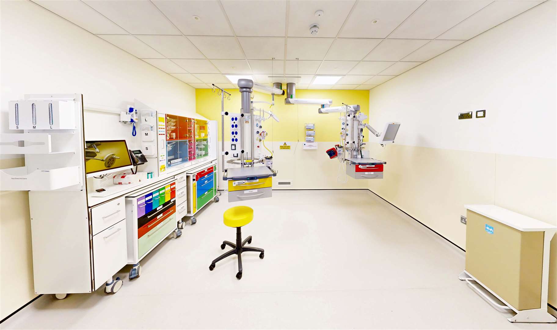 Other additions at the Margate hospital include a rapid assessment and treatment unit, dedicated mental health facilities, a children’s emergency department, a new entrance and waiting area, a treatment area for adults and a relatives’ room. Picture: East Kent Hospitals Trust