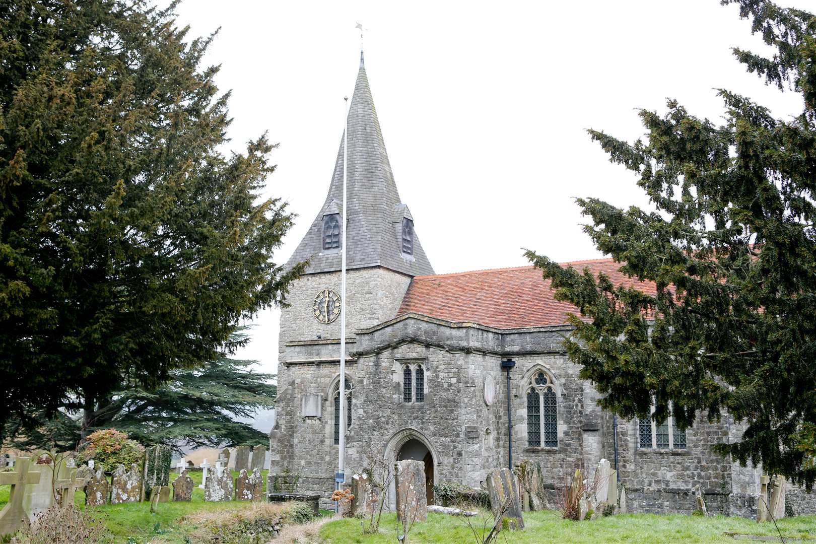 The parish church in East Farleigh