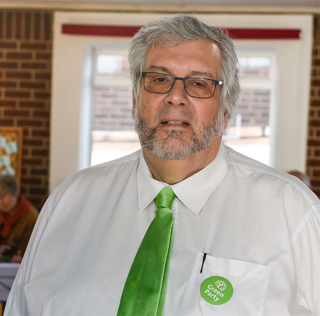 Mike Eddy and other Green Party councillors on Deal Town Council have accused Labour members of ditching their commitment to tackling the climate emergency. Picture: Alan Langley