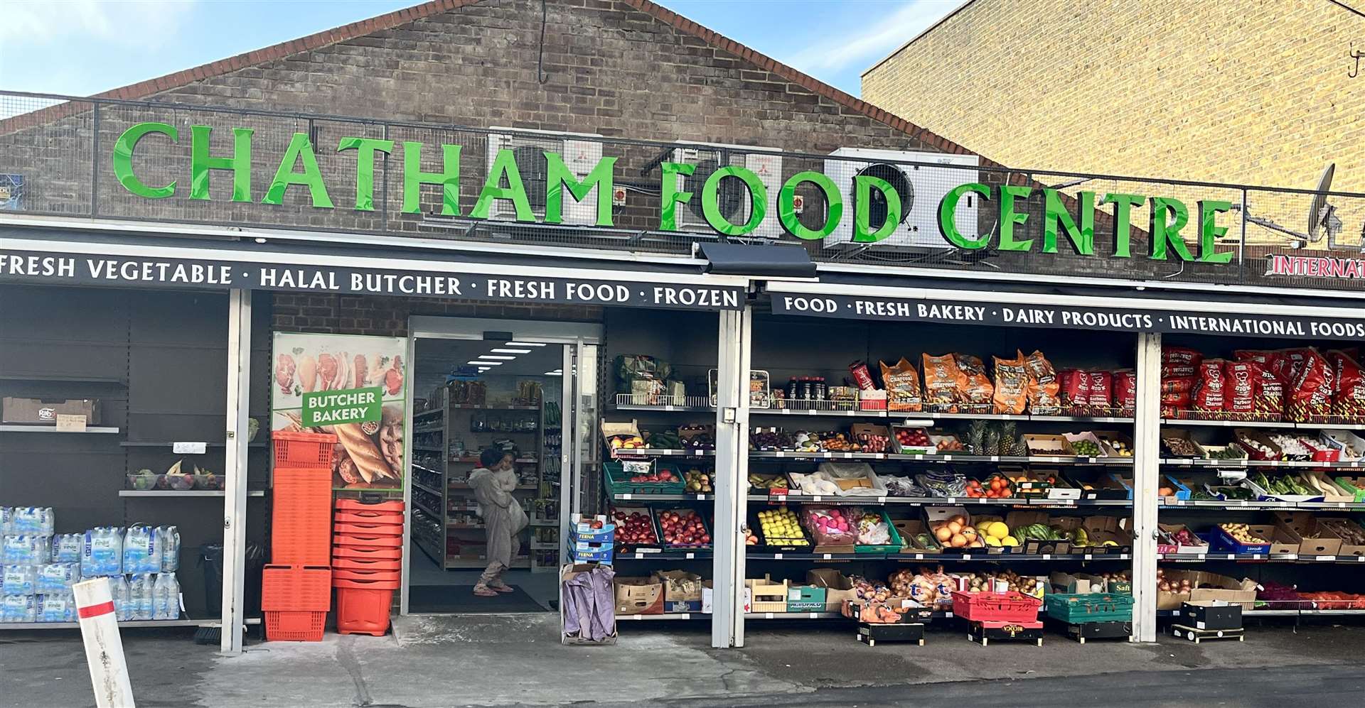 A tasty-looking food shop on Luton Road, Chatham
