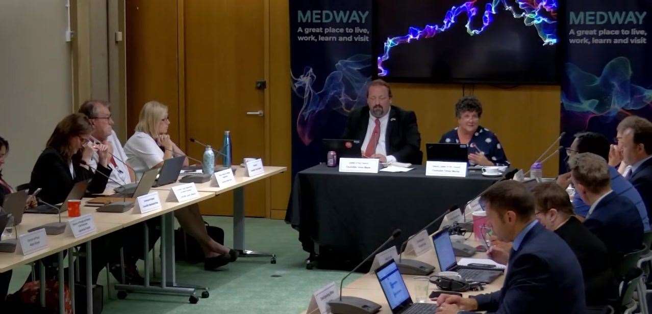 Medway Council's cabinet met on Tuesday night
