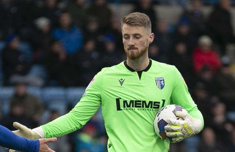 Senior goalkeeper Jake Turner was left out of Gillingham's League 2 match on Tuesday