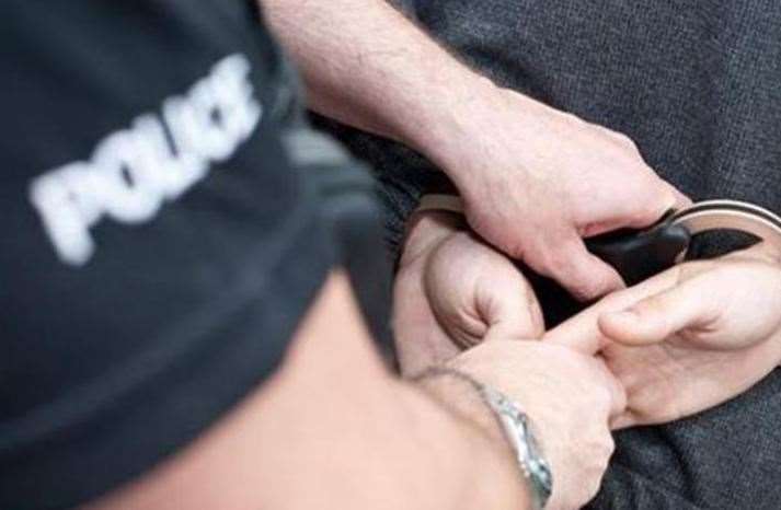 The police made five arrests following three officers being assaulted. Picture: Stock image