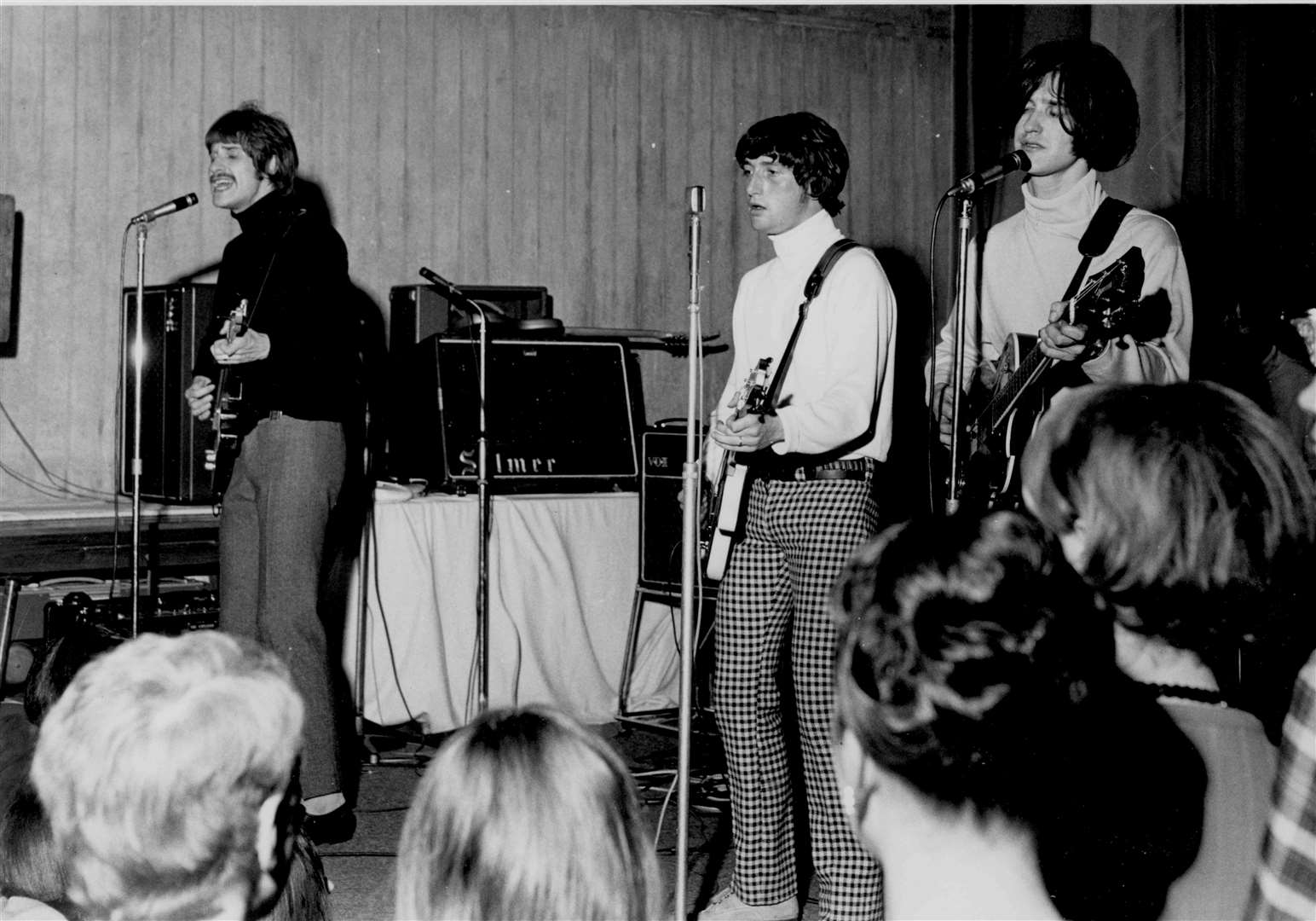 The Kinks were the main attraction of the 'rag ball' at the University of Kent in Canterbury in May 1966