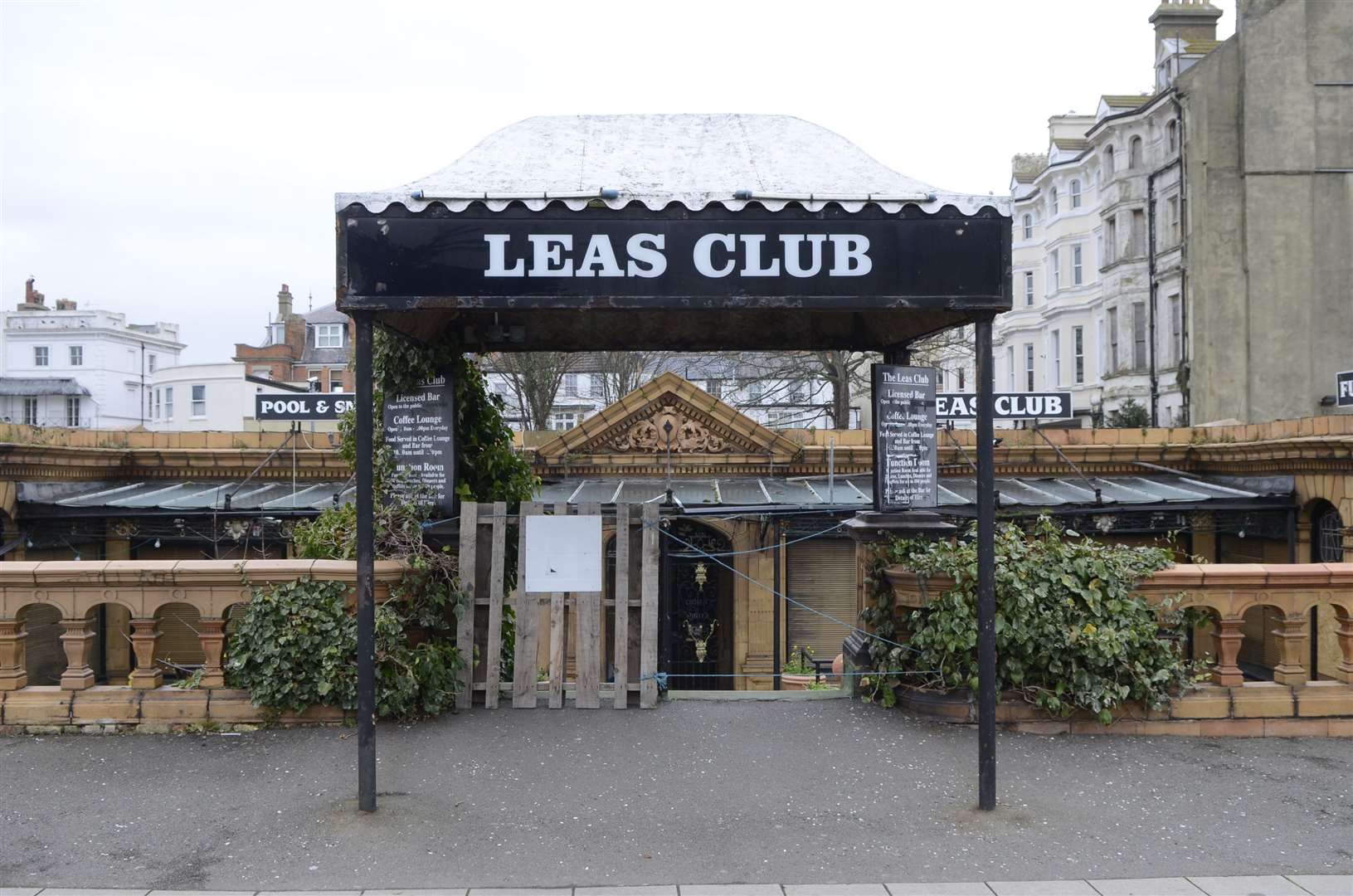 For many years, the site was known as the Leas Club - a hugely popular nightspot in Folkestone
