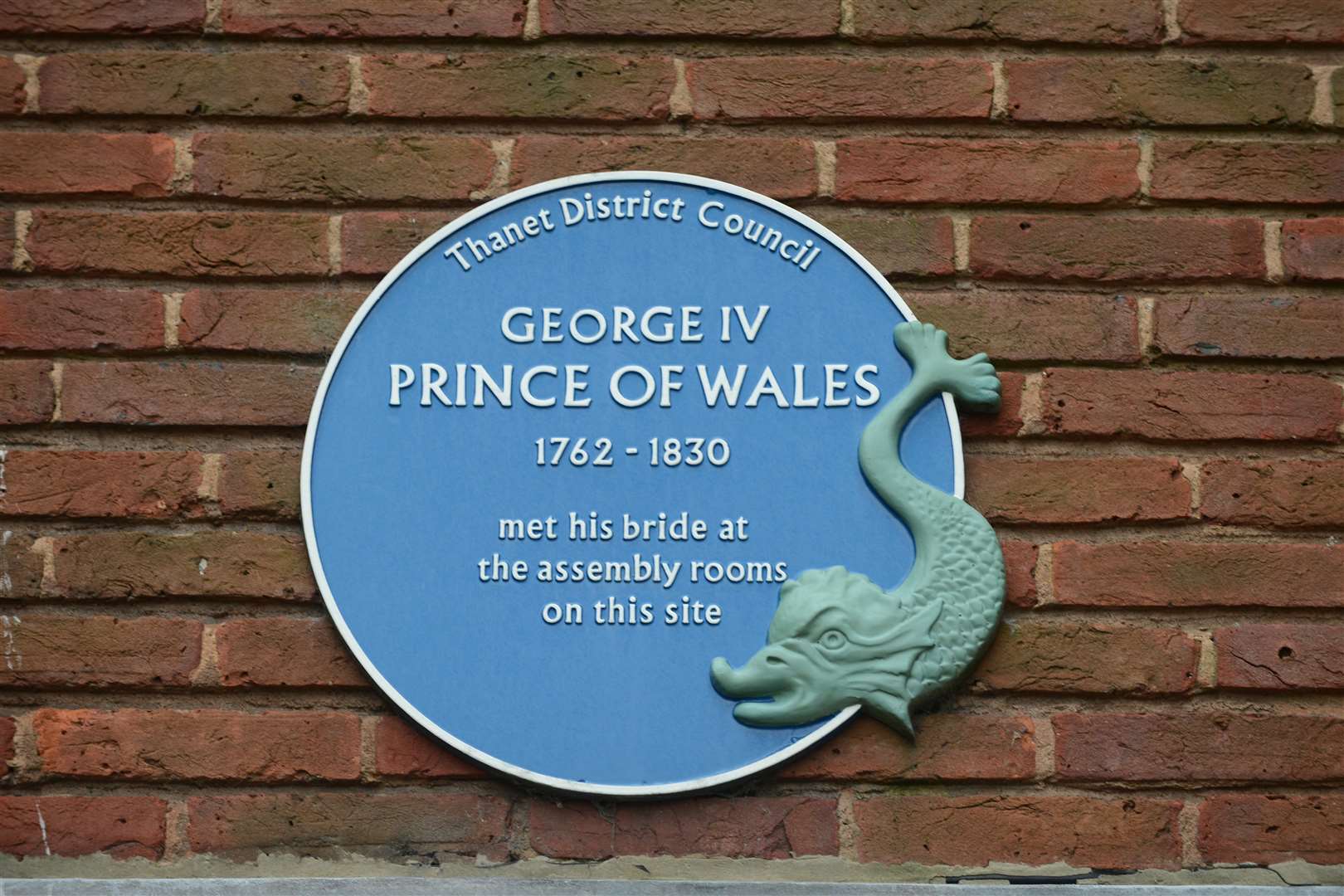King George IV, Margate Public Library, Cecil Street
