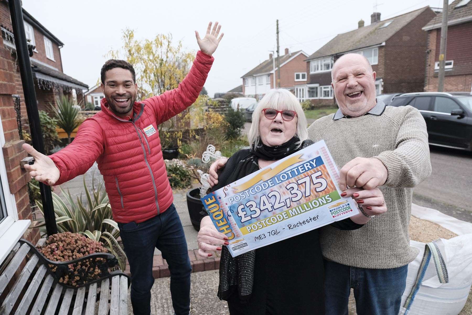 Marion Milton is celebrating an early Christmas present after winning in the People's Postcode Lottery splitting a prize pot of £8.4m. Picture: People's Postcode Lottery