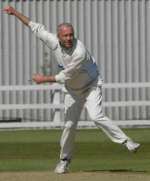 Lordswood bowler Richard Cross