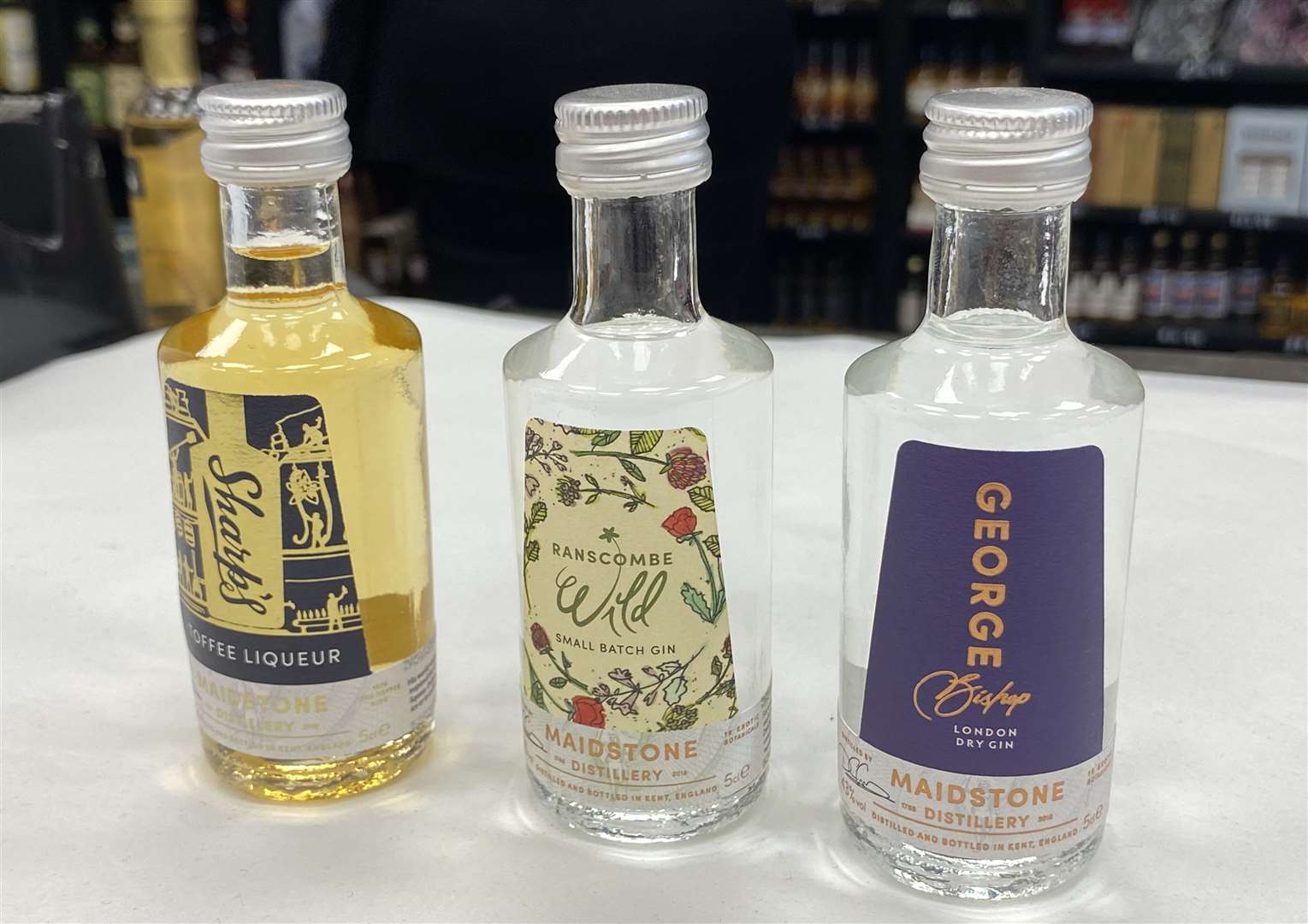 The family sells gin from Maidstone's own distillery