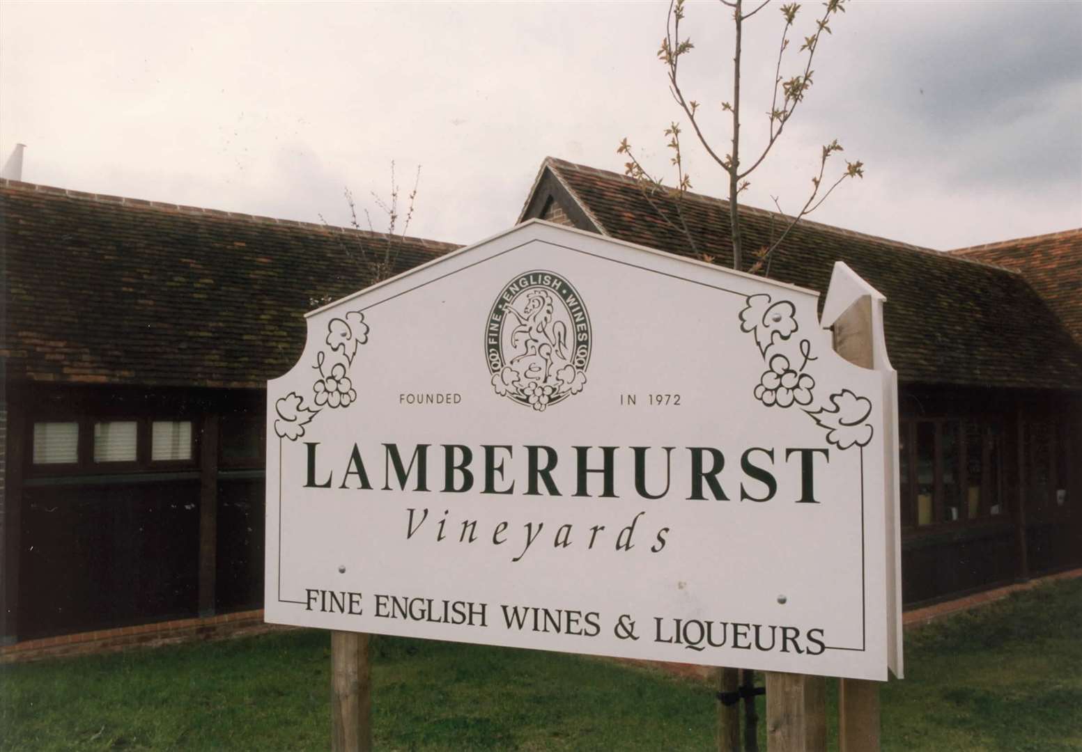 Back in 1977, the vineyard was one of England's first commercial wineries