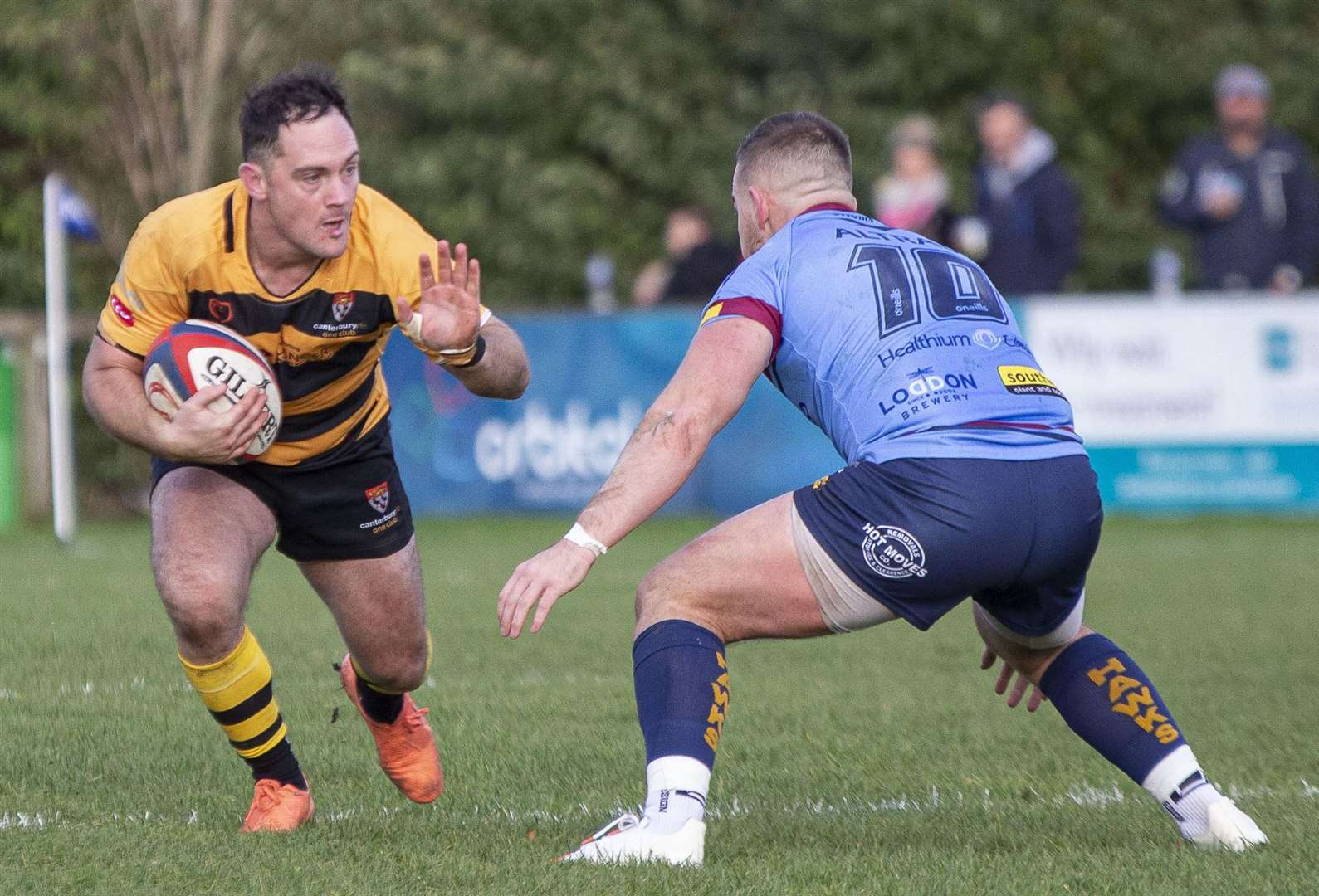 Canterbury take on Henley Hawks in National League 2 South. Picture: Phillipa Hilton (52771600)