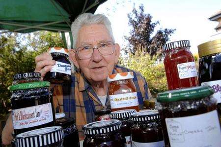 Clem Bennett is hoping to retire once he reaches his £20,000 target for jam making for the EllenorLions hospice.