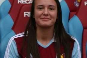 West Ham Ladies player Katie Sheppard took a break from football to study for a degree in Sports Therapy at the University of Kent