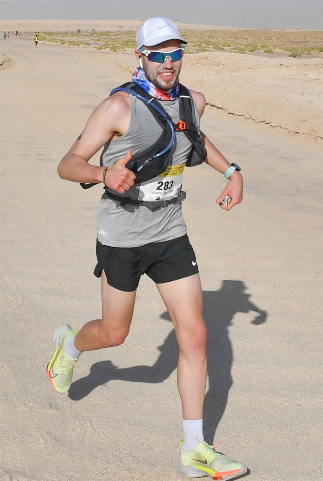 Bearsted's Ben Nestel taking part in the 50k race. Picture: Jules Annan