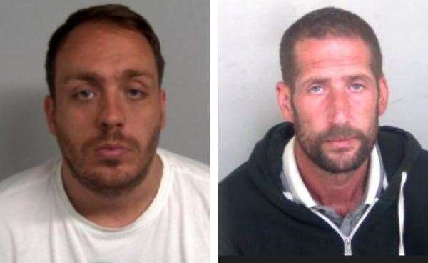 Ricci Galea and Tommy Swain were locked up. Picture: Eastern Region Special Operations Unit