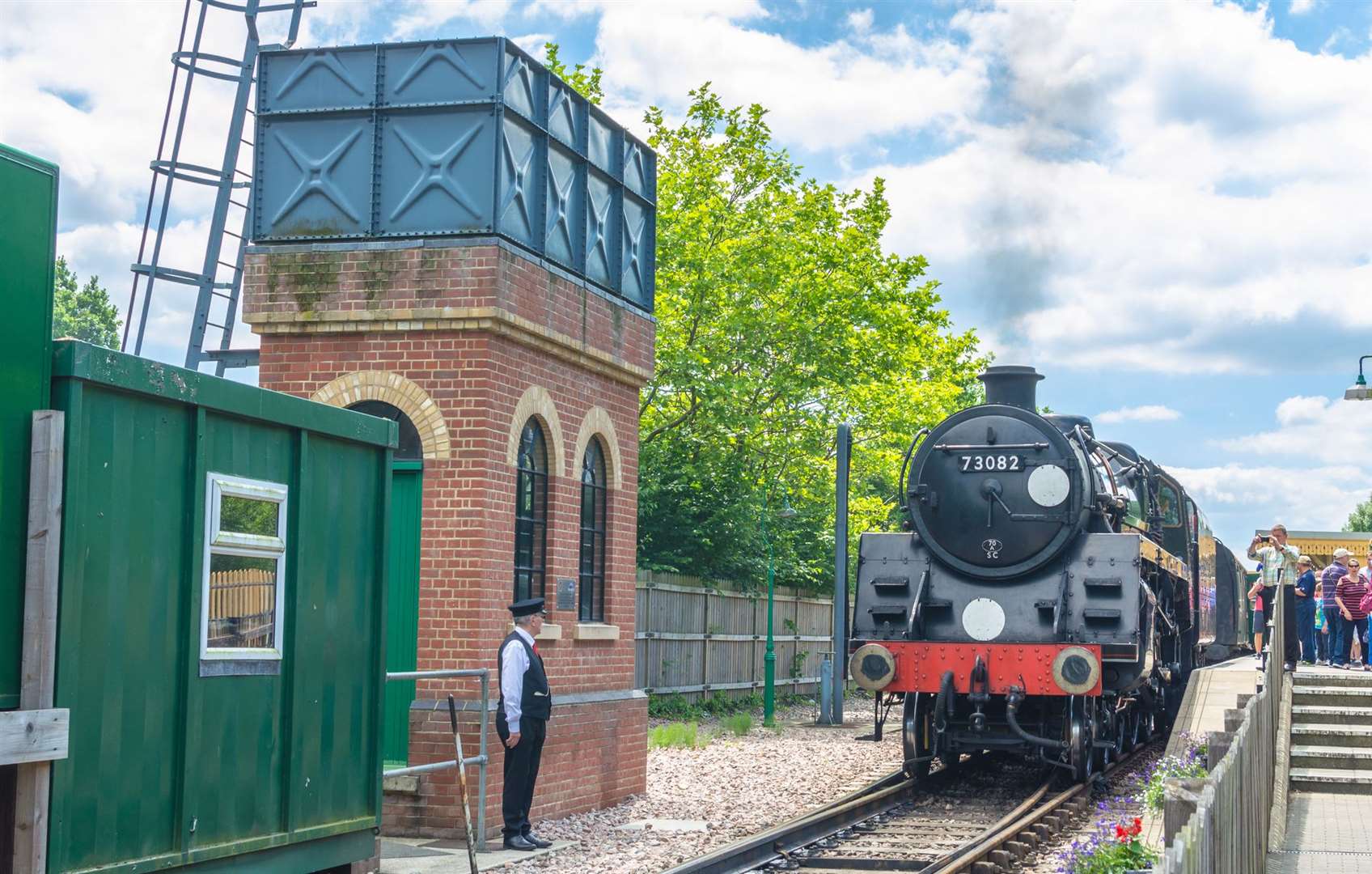 The Bluebell Railway in East Sussex