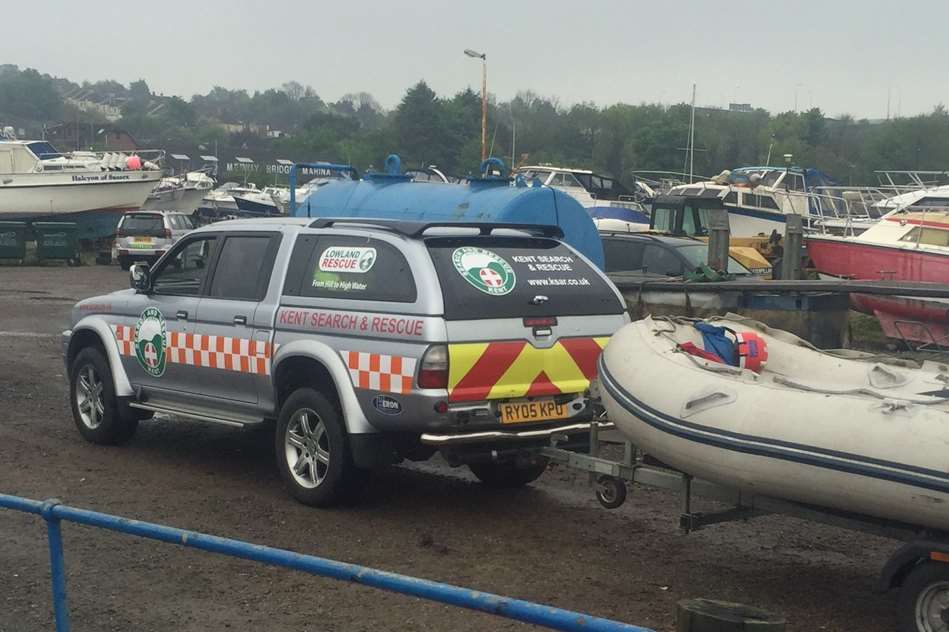 Kent Search and Rescue were searching the river last week for a missing 63-year-old
