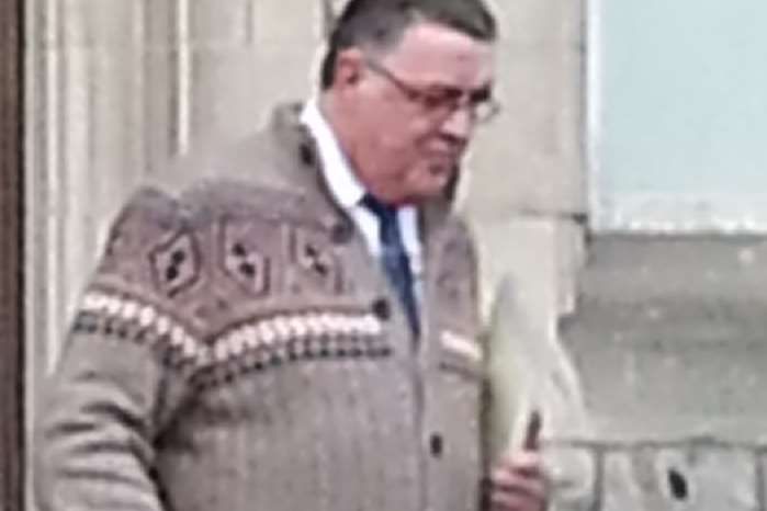 Nigel Putman leaving Maidstone Magistrates' Court