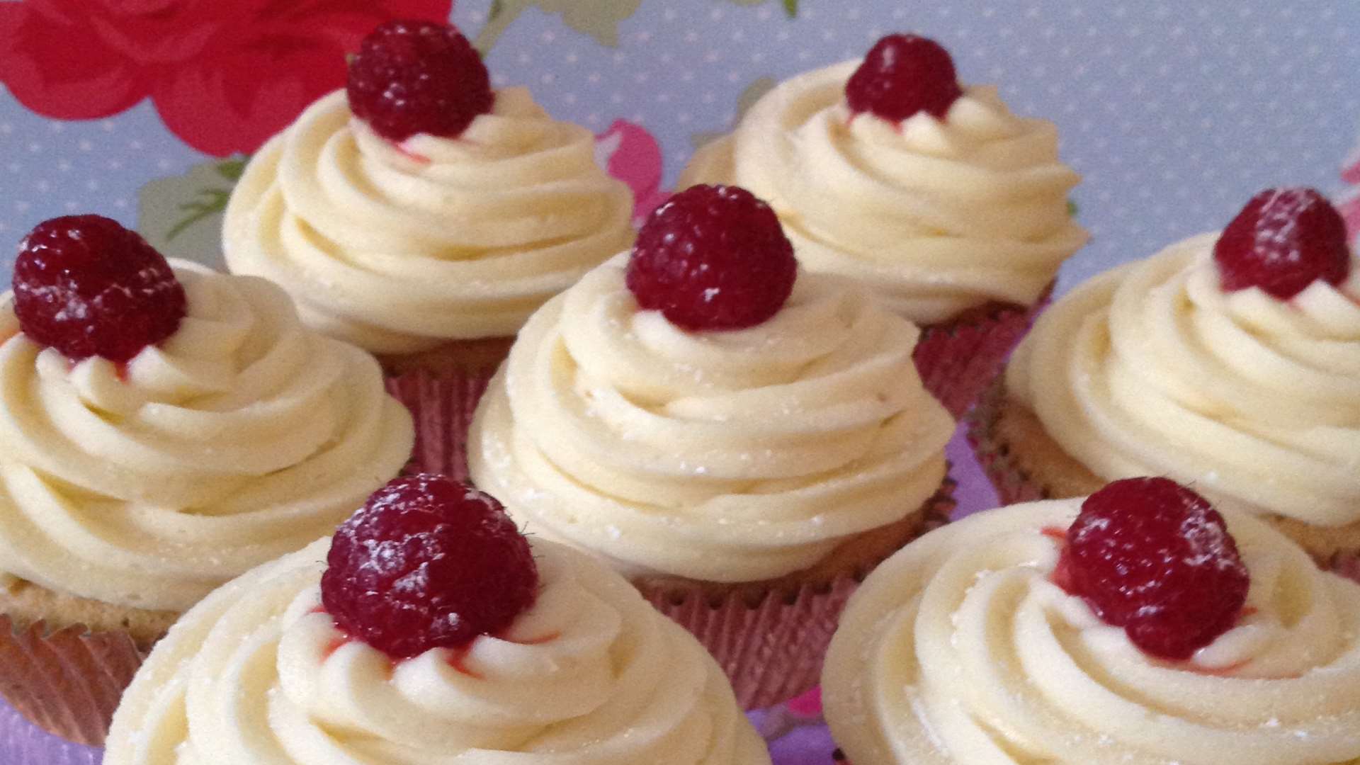 Britt Whaytt's Raspberry Lemon and White Chocolate Cupcakes