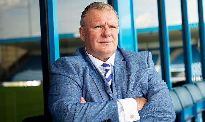 Gillingham manager Steve Evans. Picture: Ady Kerry