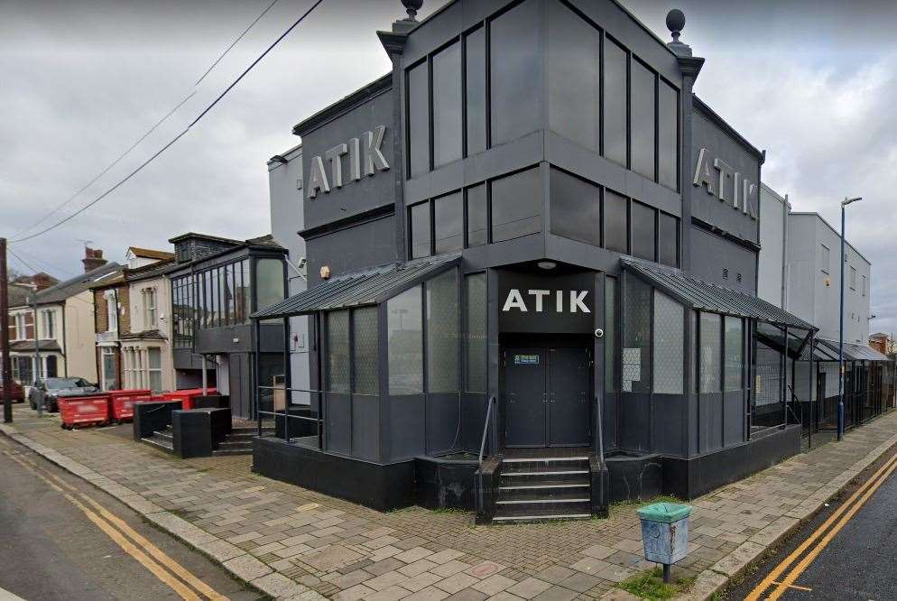ATIK nightclub in Dartford is set to reopen tonight after a two week closure. Photo: Google