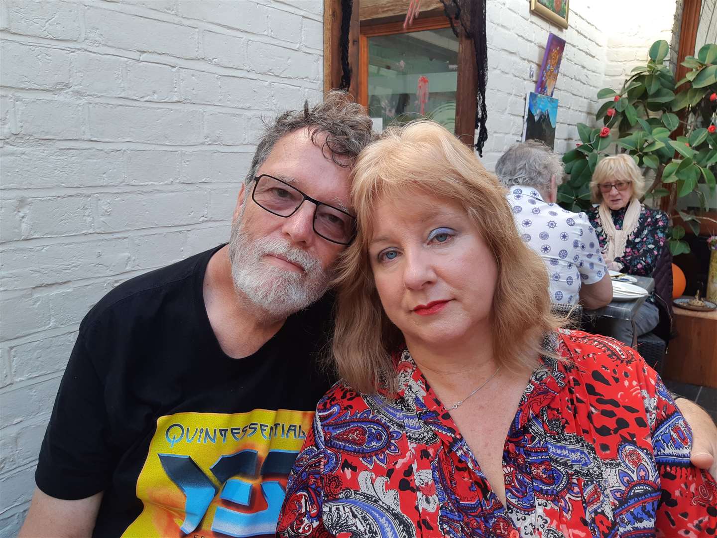 Linda and Martin Turner, autumn 2018, nearing the first anniversary of Kelly's death. Picture:Sam Lennon