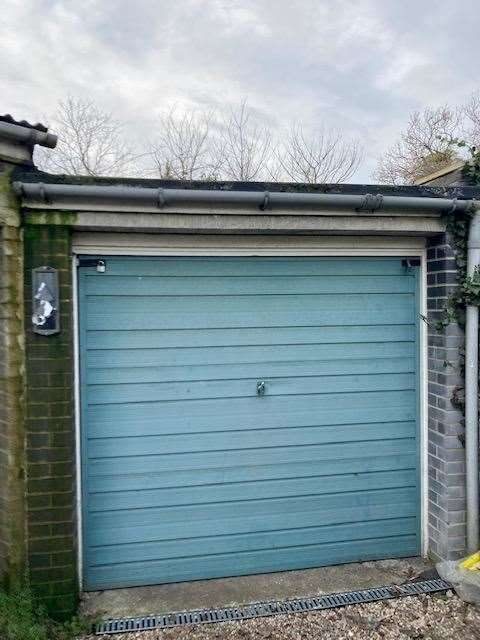 This garage in Ivy House Road, Whitstable, is for sale at £27,500 from Harvey Richards West
