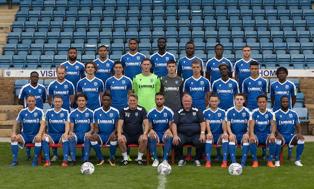 Gillingham squad 2019/20 Picture: Ady Kerry (14515627)