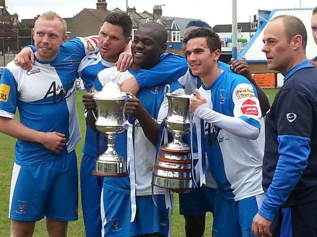 Erith & Belvedere were league and cup winners in the 2012/13 Kent League season (36515182)