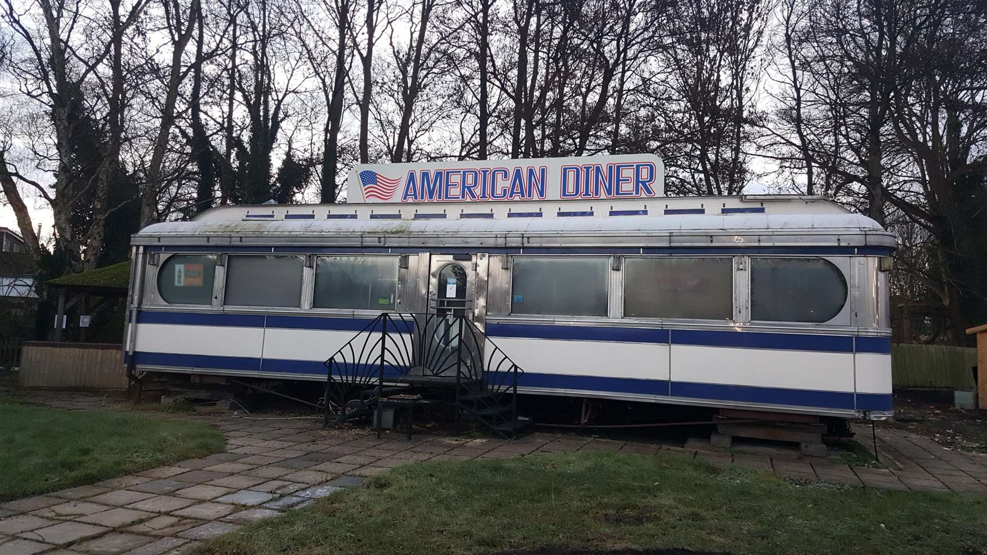 The former American Diner in Kennington pictured this week
