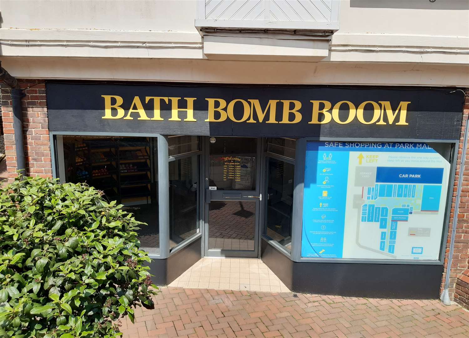 Bath Bomb Boom has filled the former Office Angels unit in Park Mall