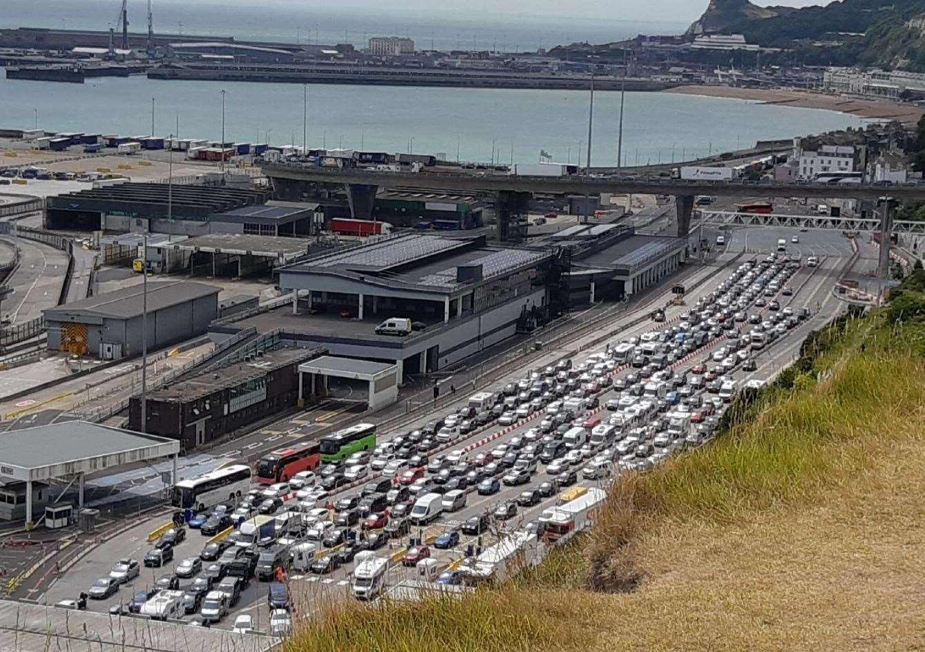 £45m will be put towards Dover's traffic problems. Picture: Sam Lennon