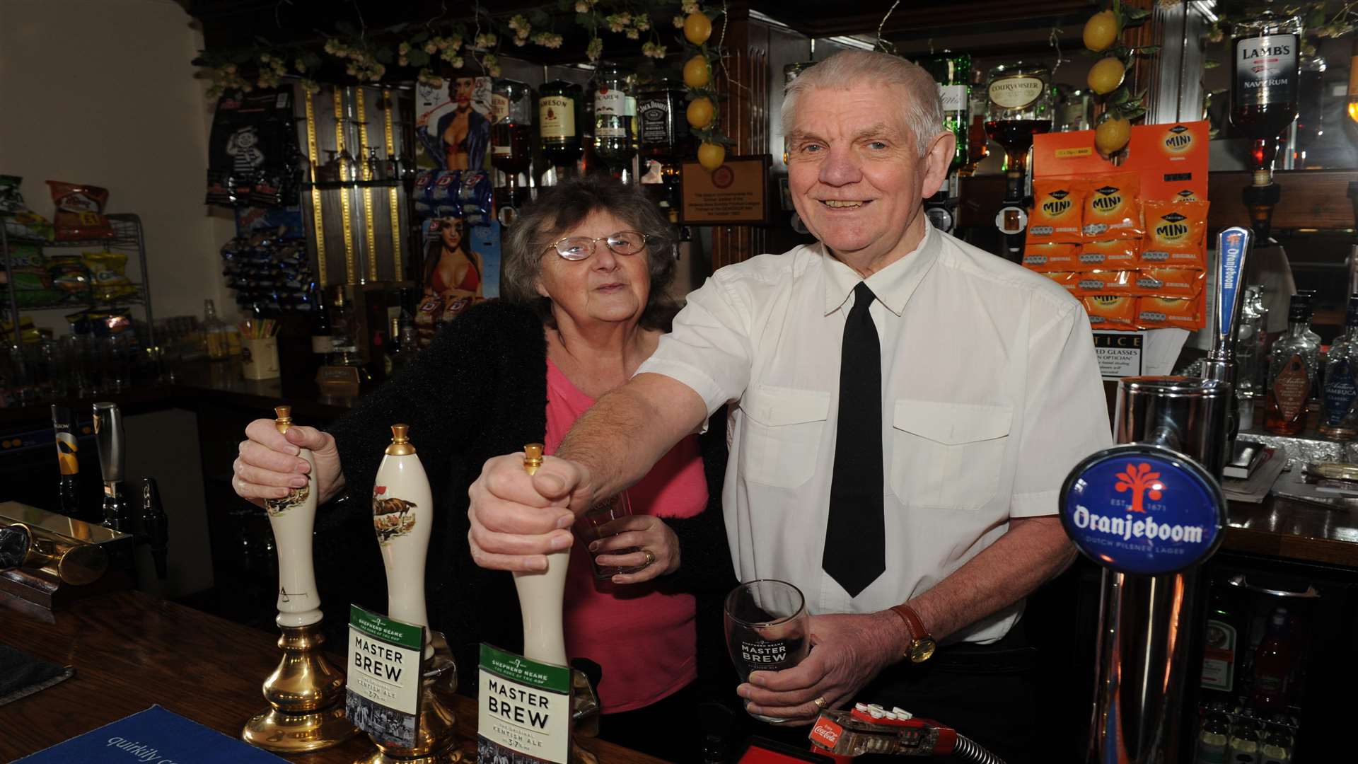 Val and Dick Elvy are retiring from running the Dewdrop pub