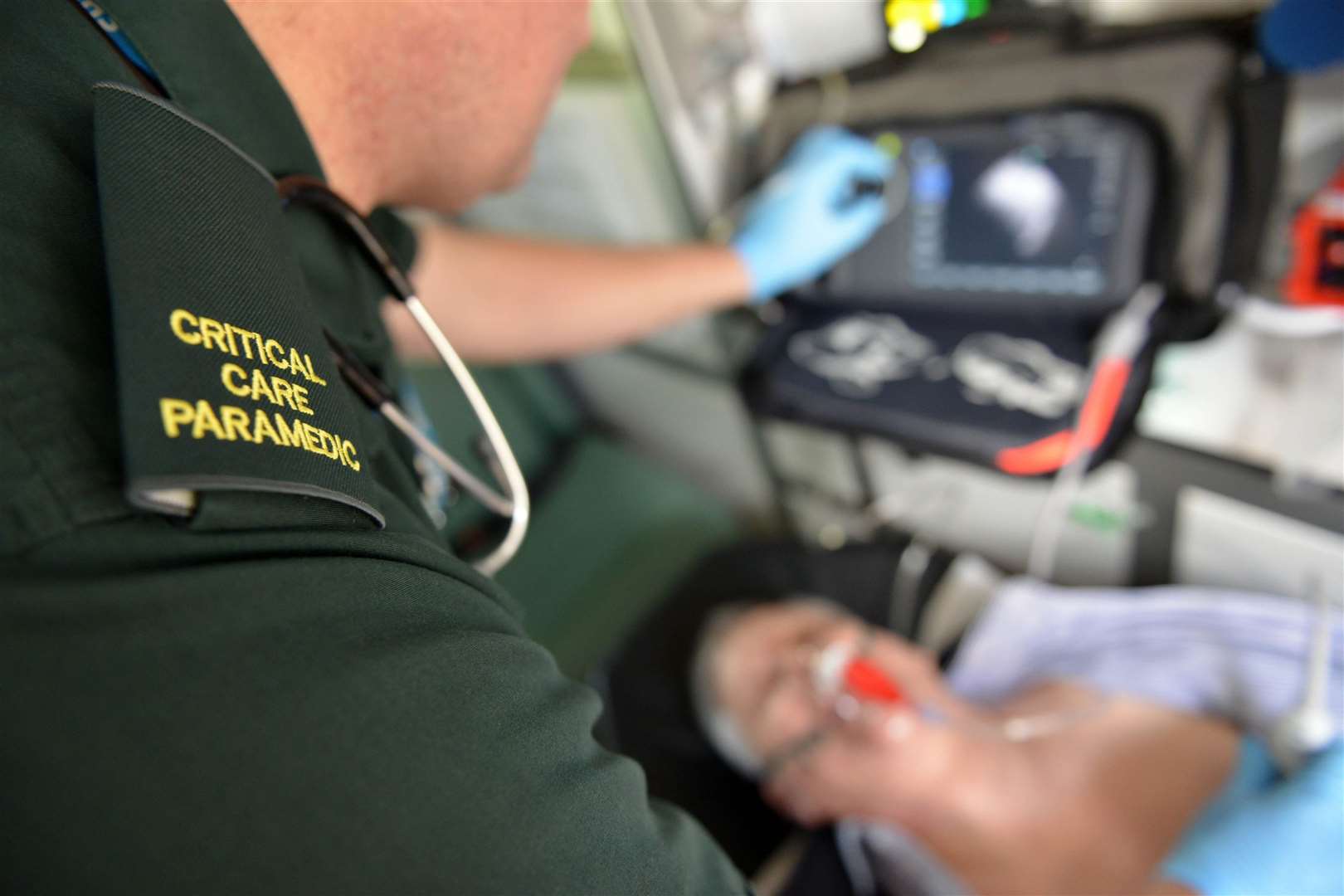 The service has seen a rise in staff reporting mental health sickness. Picture: South East Coast Ambulance Service