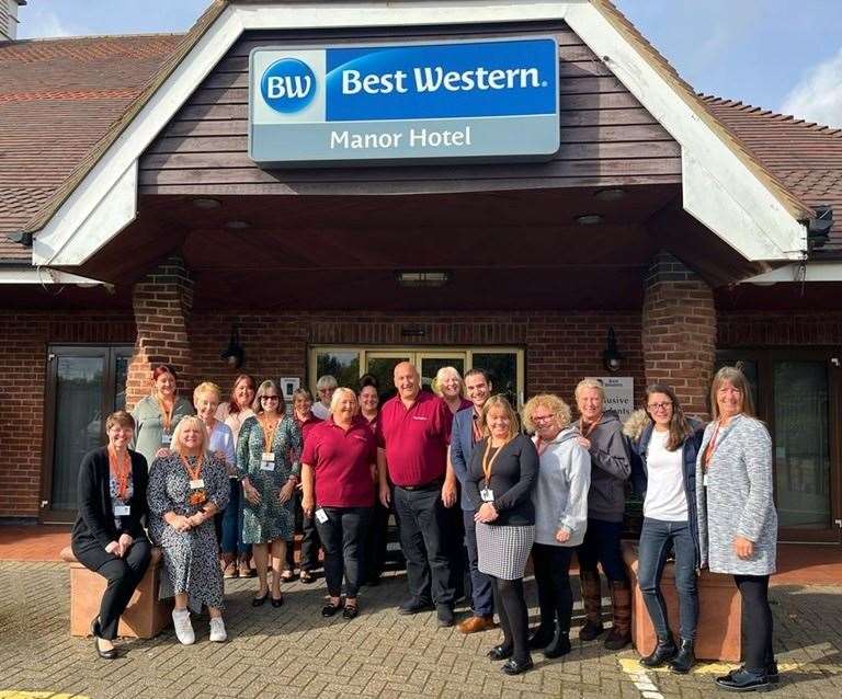 Best Western Manor Hotel will host a few out-patients of ellenor hospice. Picture: Best Western Manor Hotel/ellenor hospice