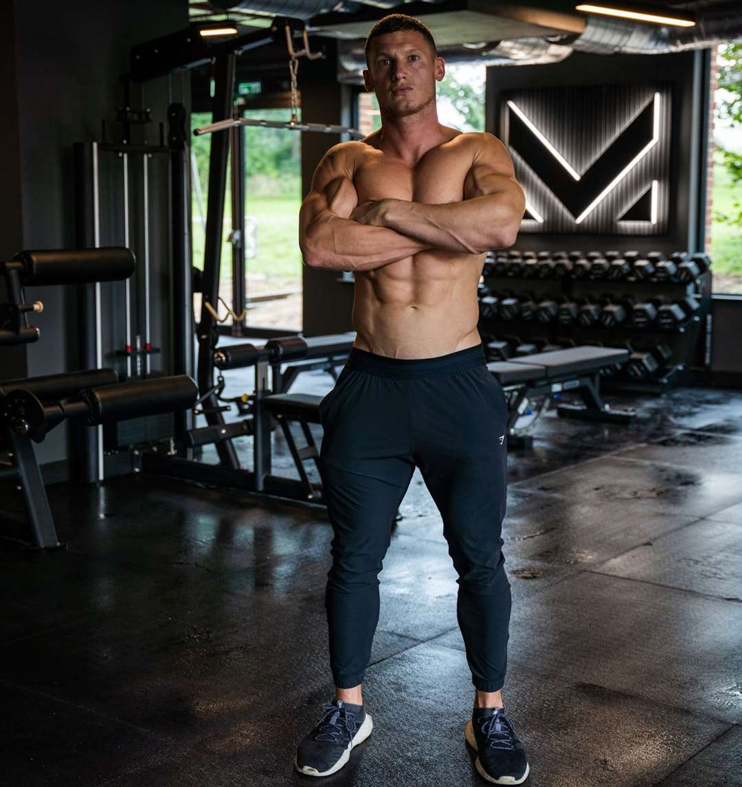 Matt Morsia in one of his Morsia gyms, which opened this year. Picture: Instagram / Morsia