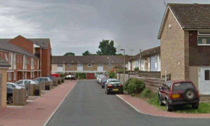 A property in Hever Gardens was targeted on the same day. Photo: Google Street View
