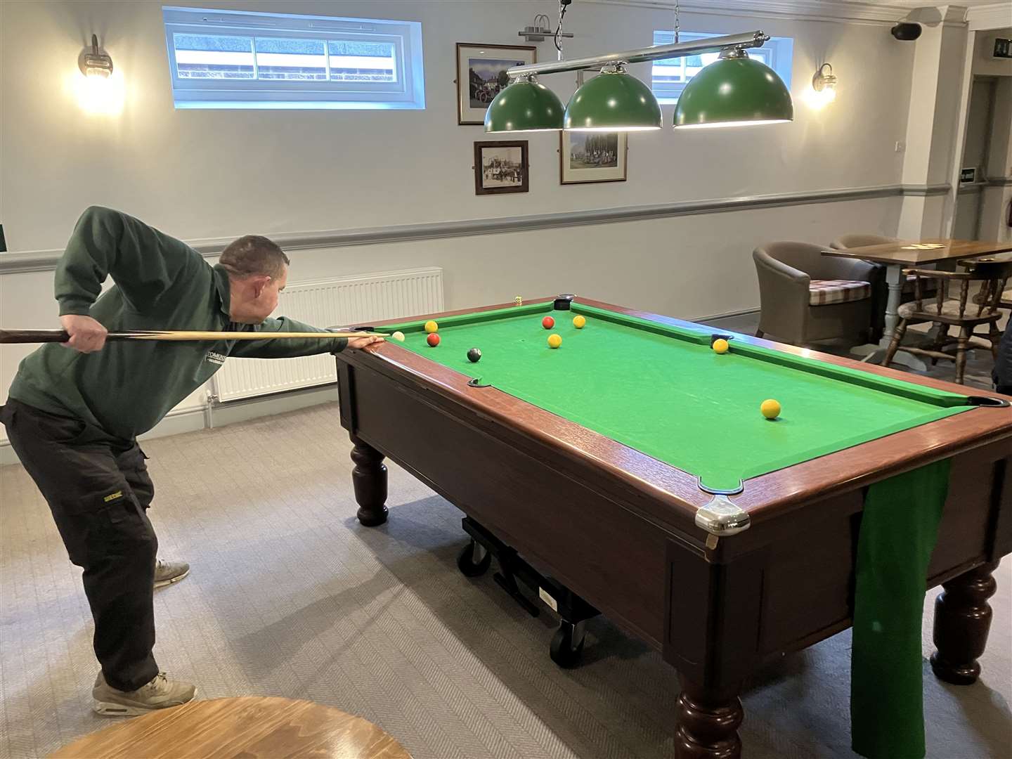 The pints are great, but some of the shots are questionable at Marden Village Club
