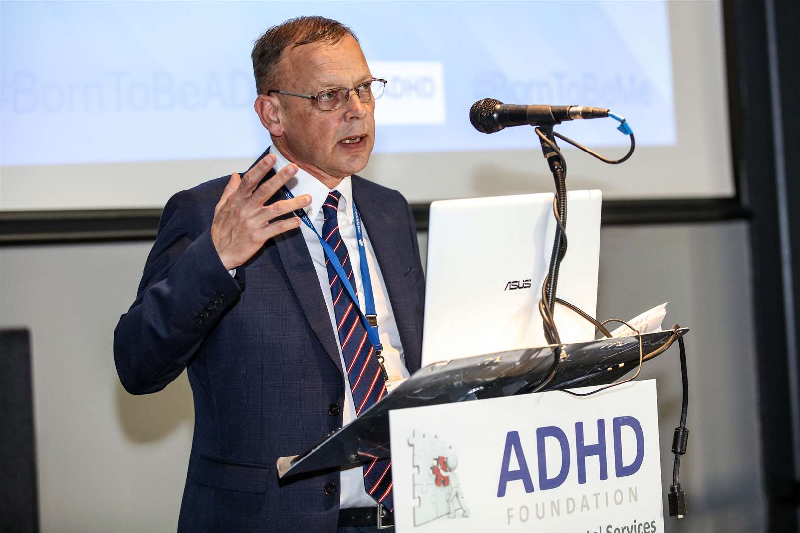 Dr Tony Lloyd, CEO of the ADHD Foundation