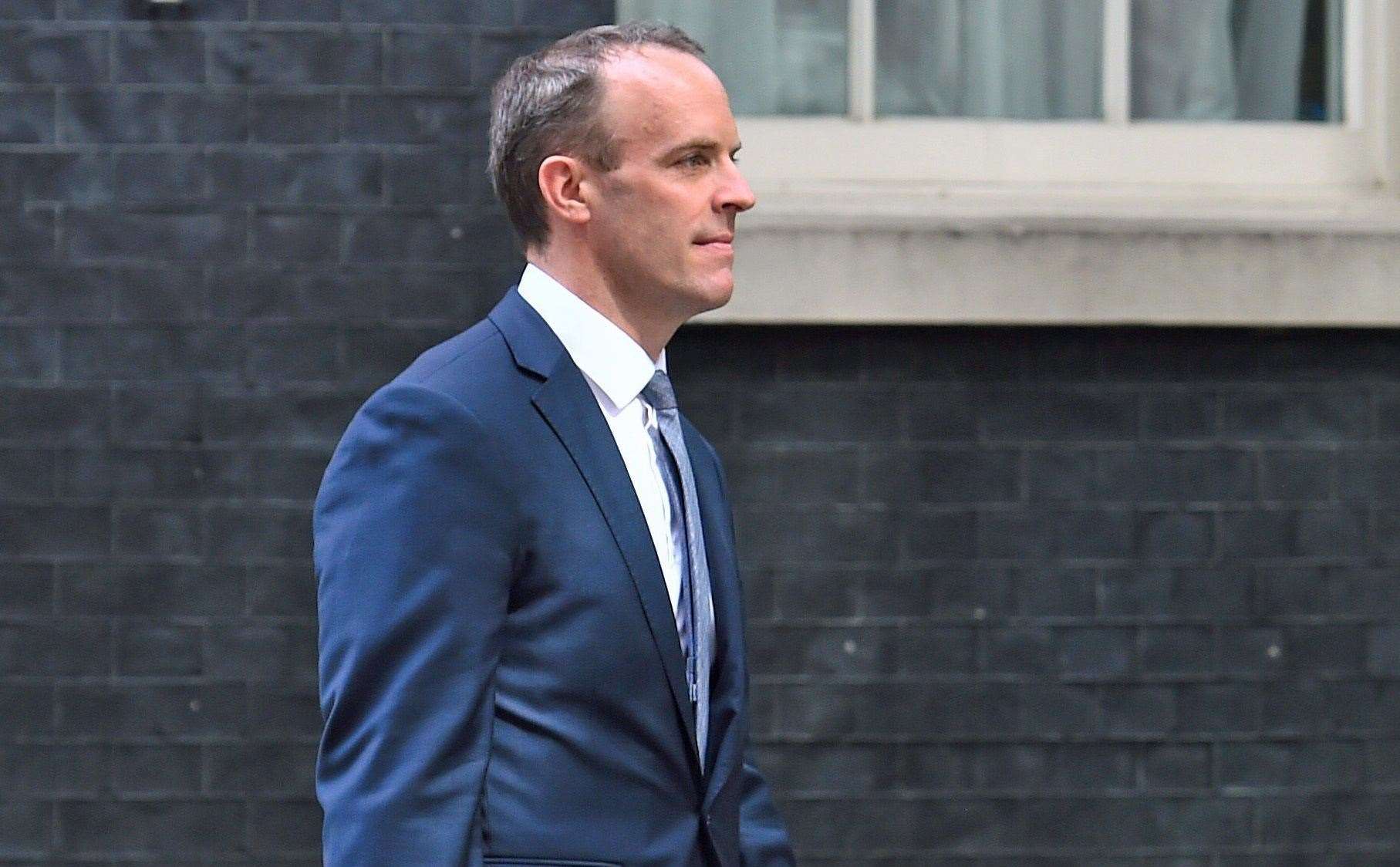 Dominic Raab Picture: Kirsty O'Connor/PA Wire