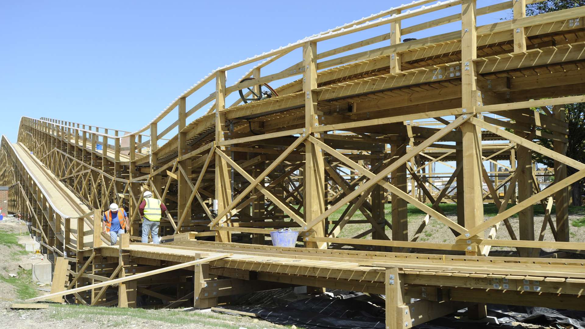 Dreamland's Scenic Railway is to close for scheduled maintenance. Picture: Tony Flashman