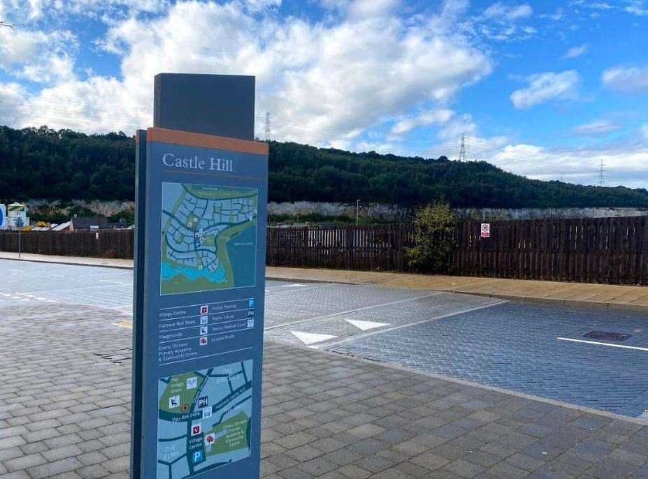 The development is located in Castle Hill on the Eastern quarry at Ebbsfleet