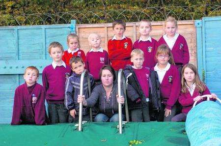 Save our pool say children at Park Wood school